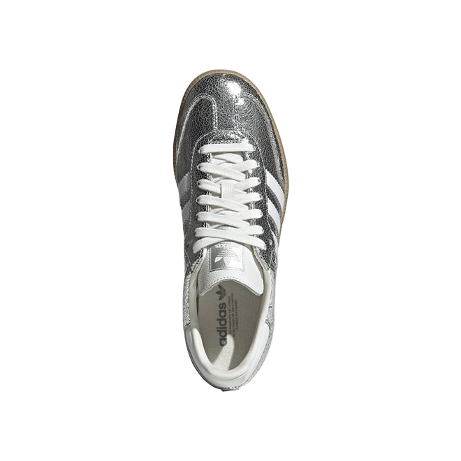 Samba OG Silver Metallic Cracked Leather